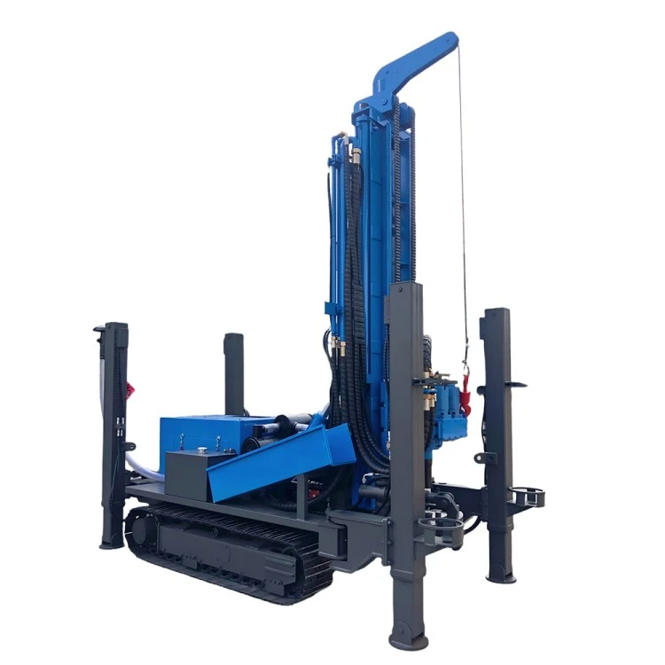 SM300 Rig Druileála Tobar Uisce Hiodrálacha Crawler